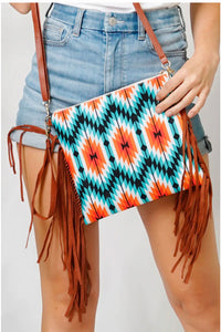 Fire Blue Crossbody