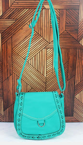 Turquoise Shoulder Purse