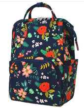 Load image into Gallery viewer, SALE!!!!! Floral Diaper Bag
