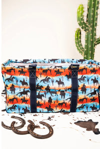 Sunset Cowboy Tote